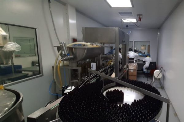 Demonstration of the interior operations of Allied Drug Co